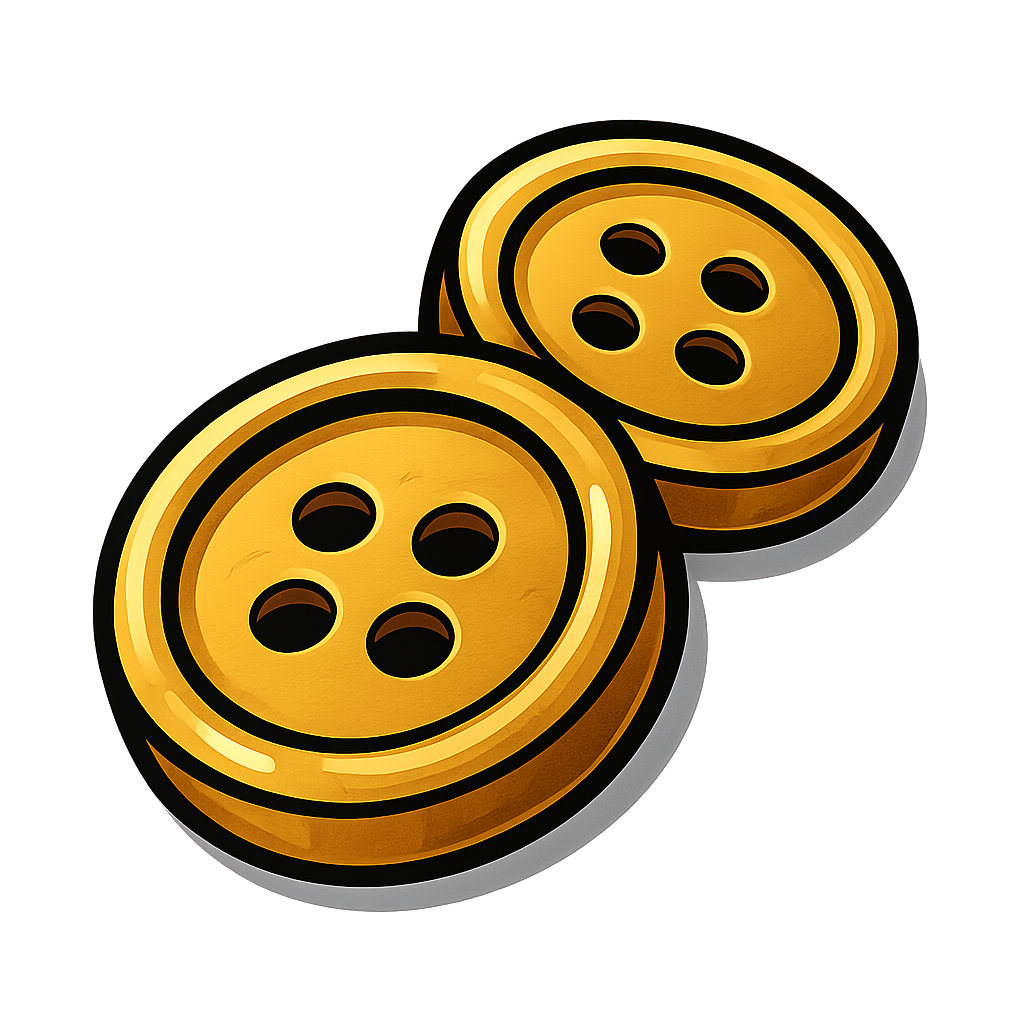 Gold Buttons