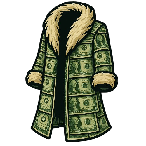 Money fur coat