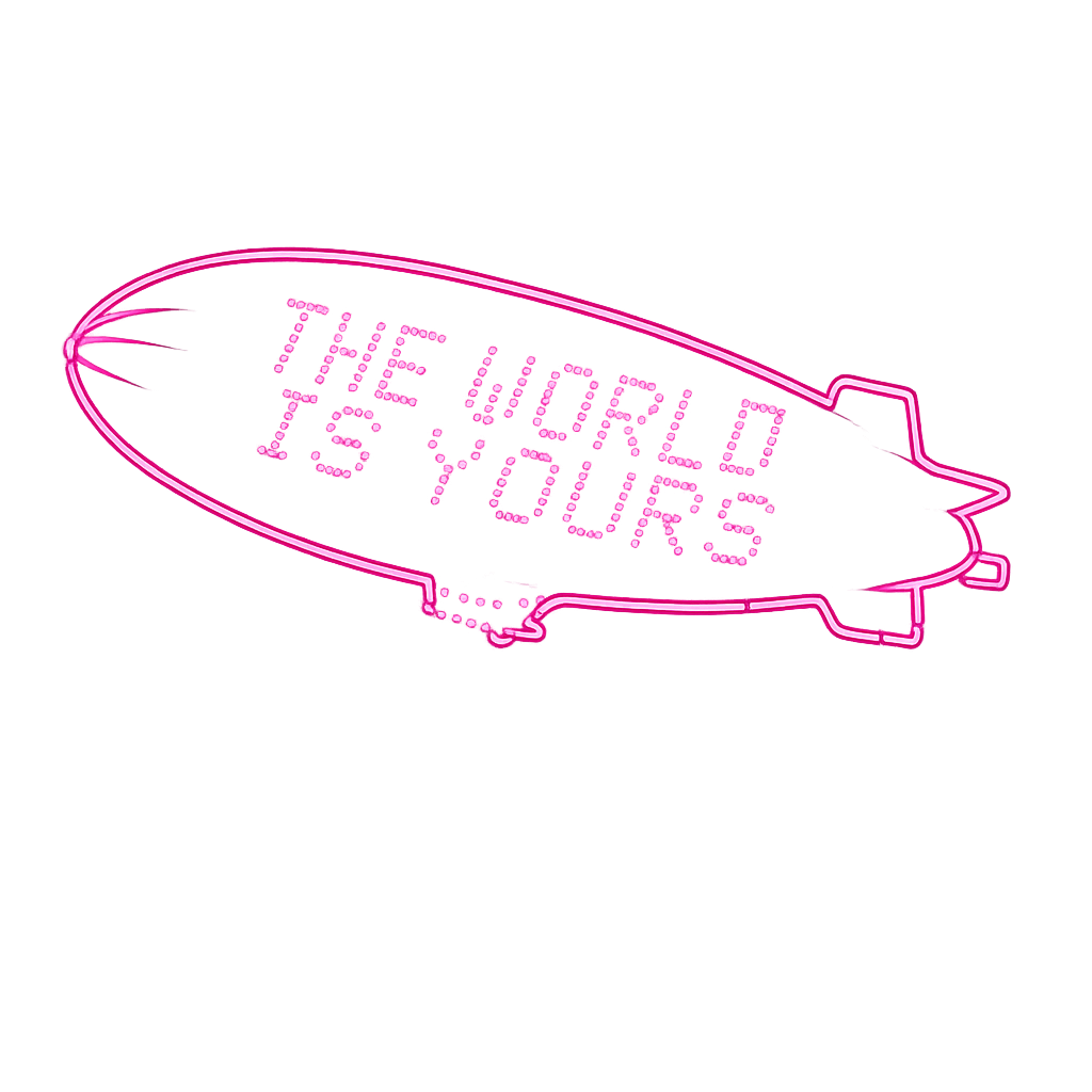 Neon Blimp