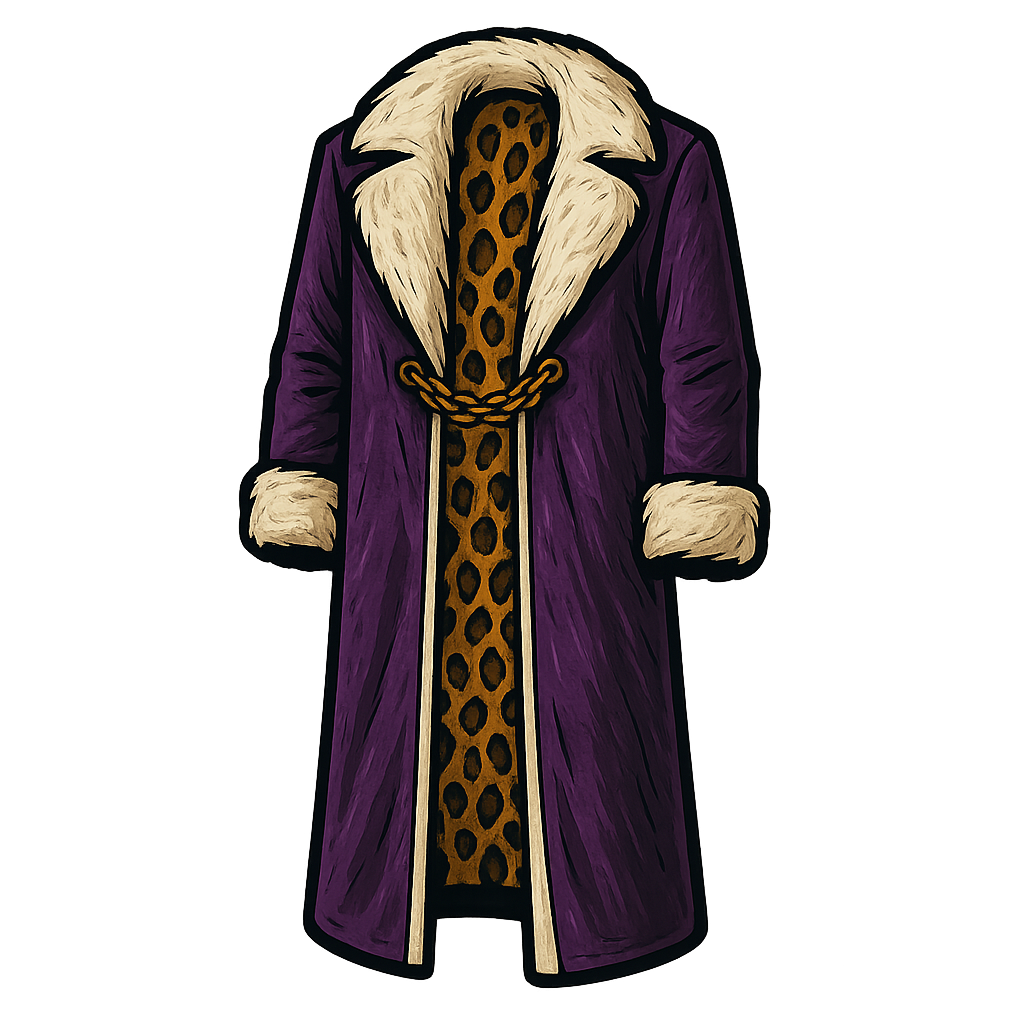 Royal fur coat